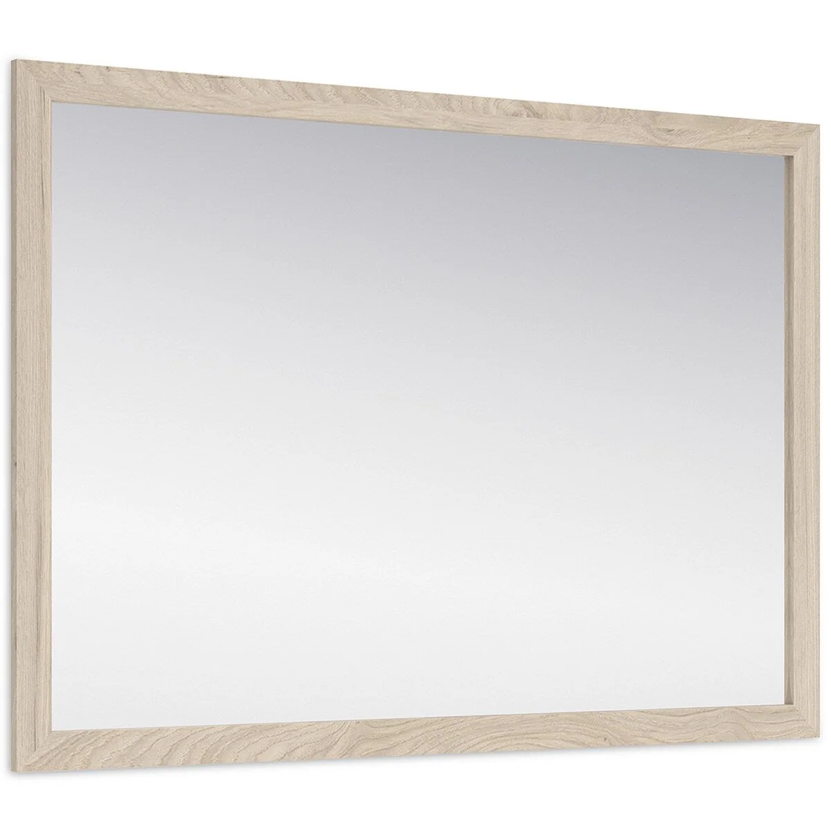 Signature Design by Ashley Cadmori Beige Bedroom Mirror - Brown - 38.86 W x 1.3 D x 27.68 H