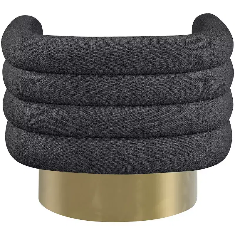 Meridian Furniture Tessa Boucle Fabric Chair