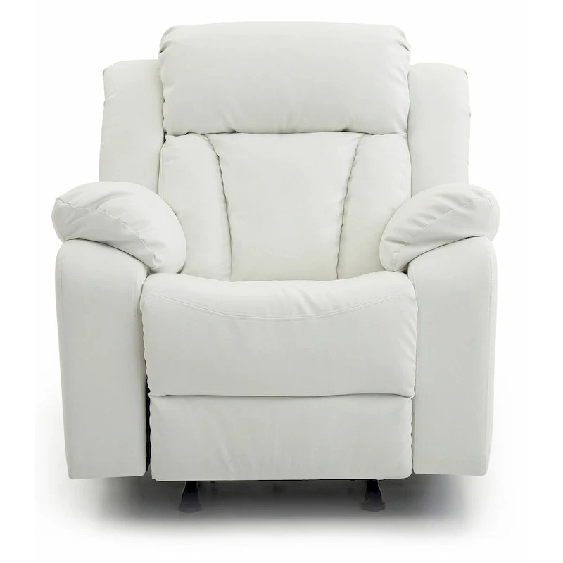 Daria Faux Leather Upholstery Reclining Chair - 38L x 37W x 41H