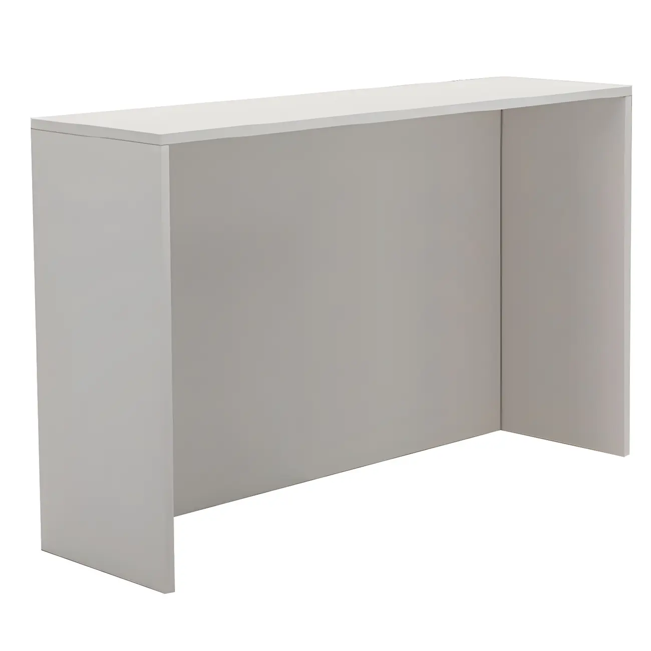 Living Room White Rectangular Wood Long Bar Table