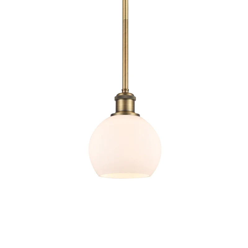 Innovations Lighting 516-1S-8-6 Athens Pendant Athens 6  Wide Mini