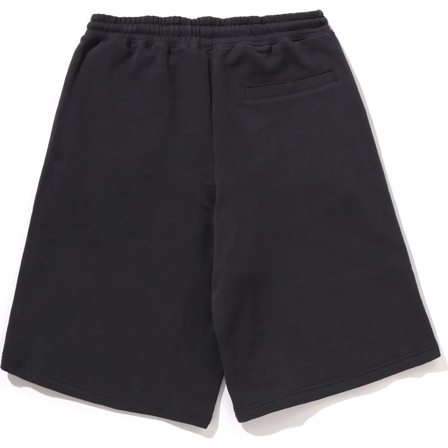 BATHING APE LOGO KNEE LENGTH RELAXED FIT SWEAT SHORTS MENS