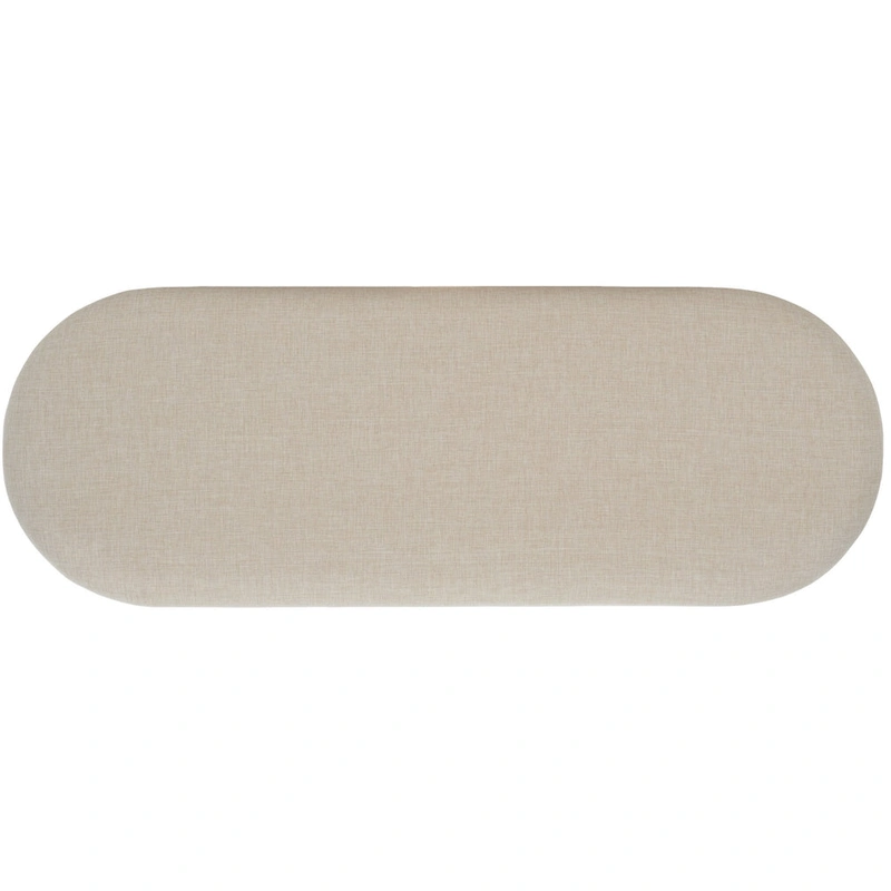 SAFAVIEH Mignon Open Shelf Bench withCushion - 42 W x 15 D x 18 H - 42Wx15Dx18H