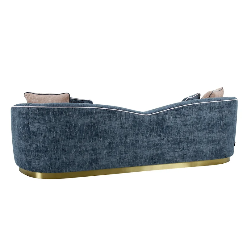 Modern Living Room Set Accent Armchair With Loveseat 4-Seater Sofa