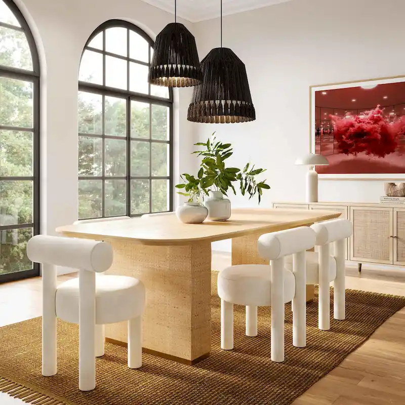 Velvet Upholstered Dining Chair