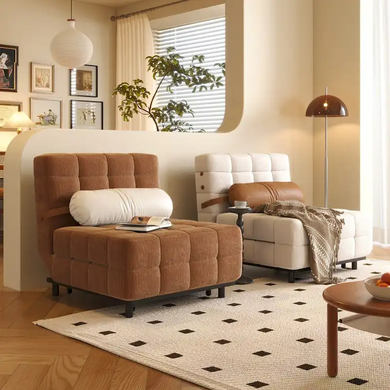 JASIWAY Convertible Sleeper Sofa Bed Chair