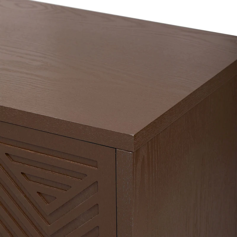 Retro Style Sideboard with Adjustable Shelves