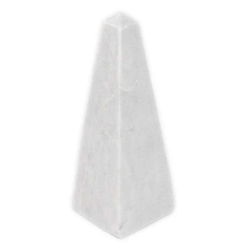 White Marble Pyramid - White