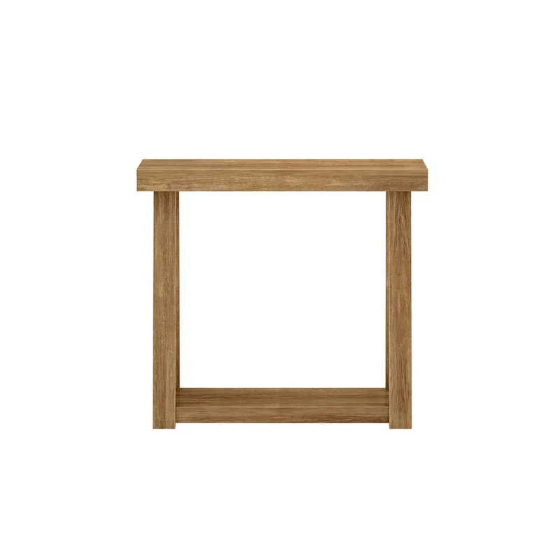 Plank and Beam Classic Console Table with Shelf - 36