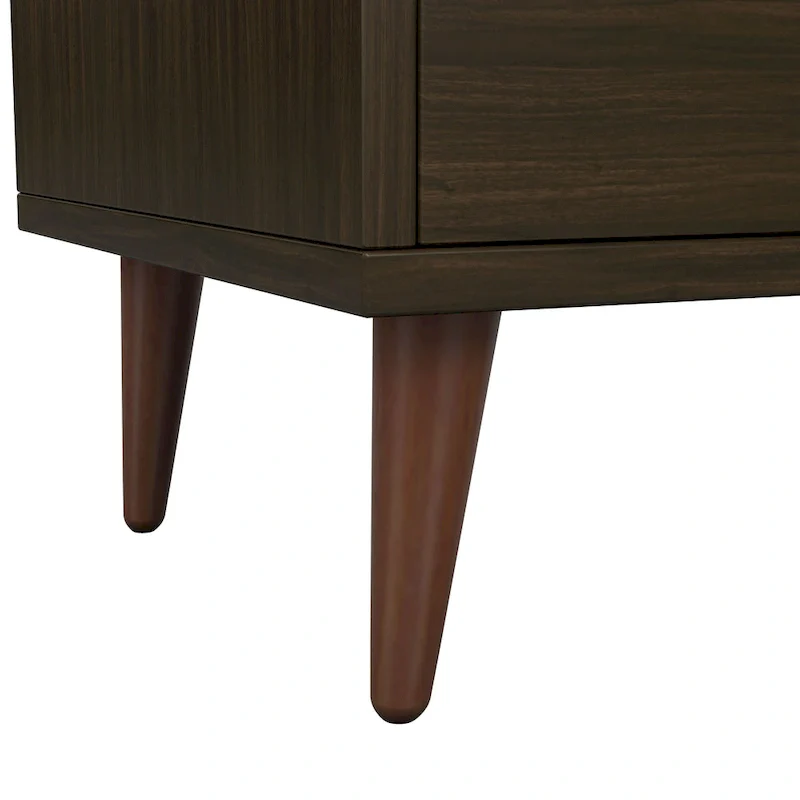 Mid-century Modern 20-inch 1-Shelf and 1-Drawer End Table
