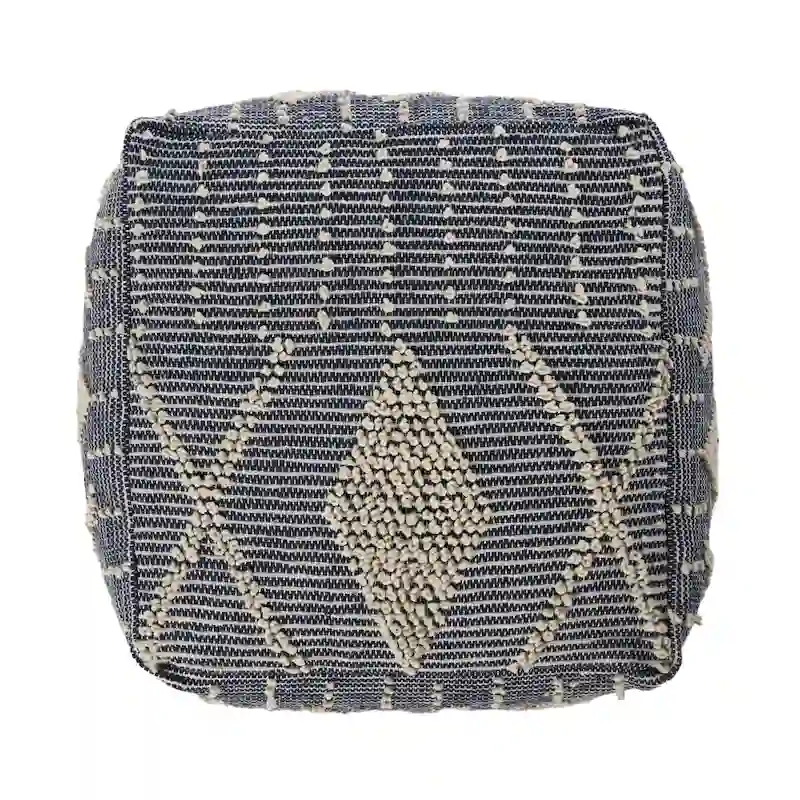 Brinket Boho Cube Yarn Pouf by Christopher Knight Home