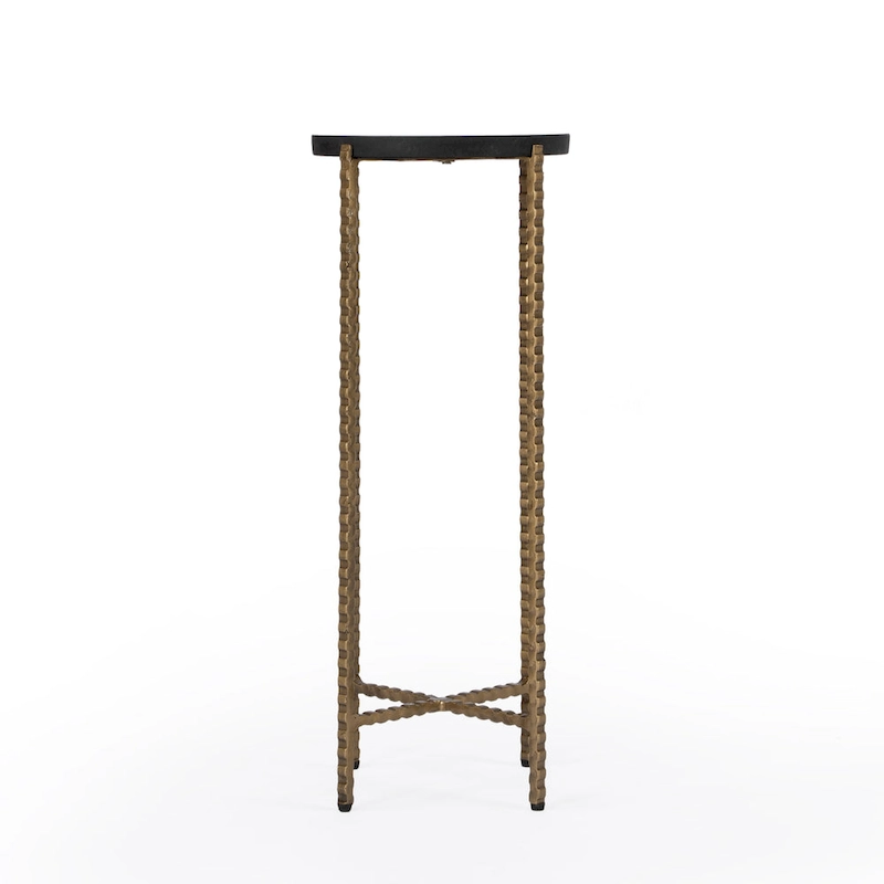 Nigella Granite Cross Legs Side Table