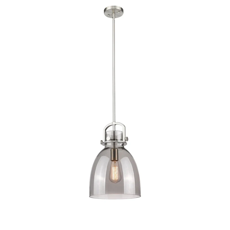 Innovations Lighting Newton Bell - 1 Light 10  Stem Hung Pendant