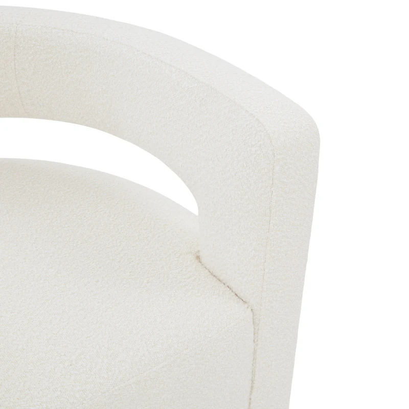 SAFAVIEH Couture Cela Swivel Chair (Fully Assembled) - 31.1 W x 28.4 L x 26.8 H - 31Wx28Dx27H