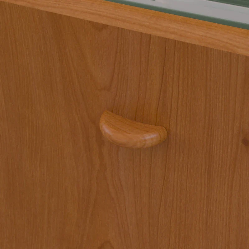 48W Office Desk with 3-Drawer Mobile File Cabinet