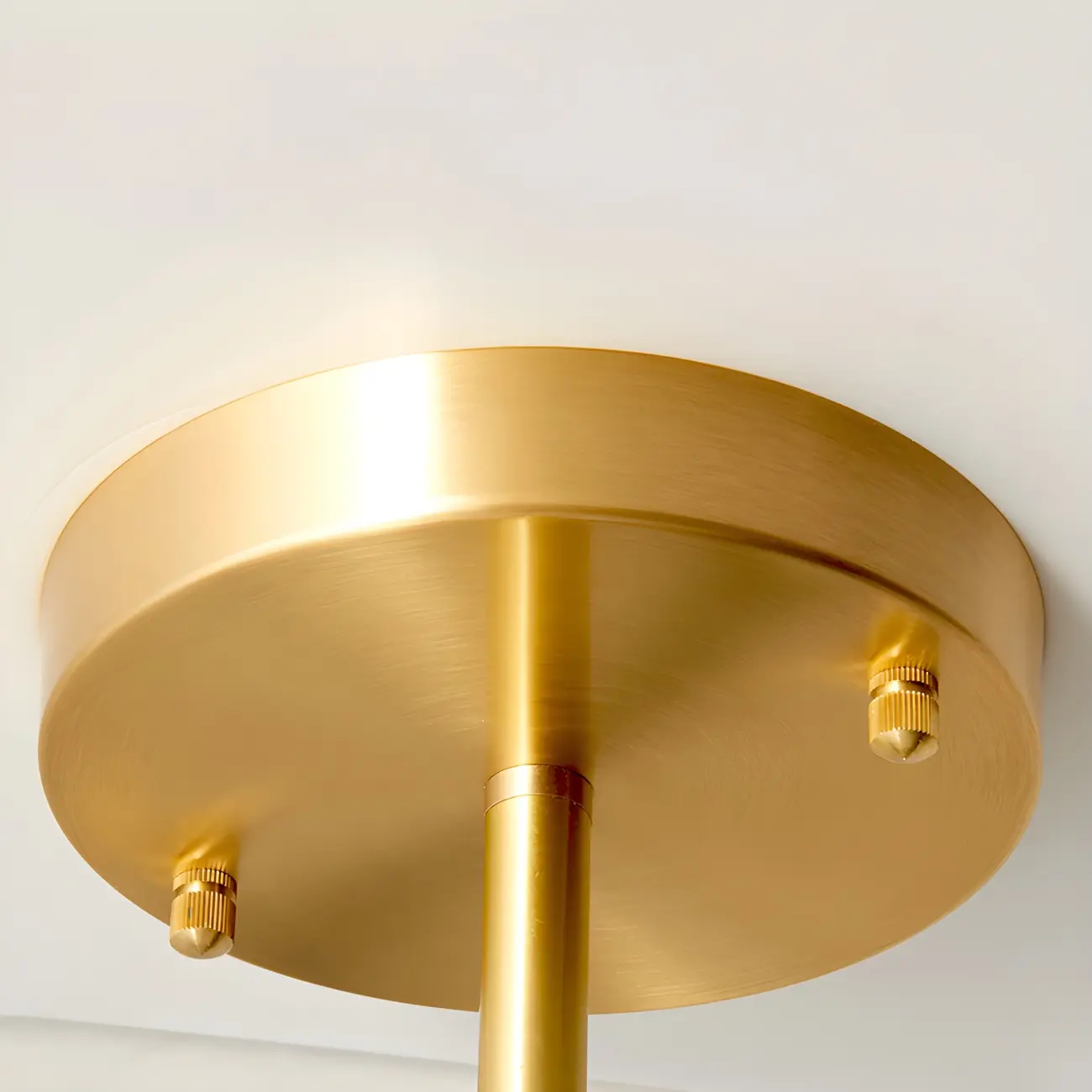 Modern Copper Globe Multi-Light Island Pendant Light