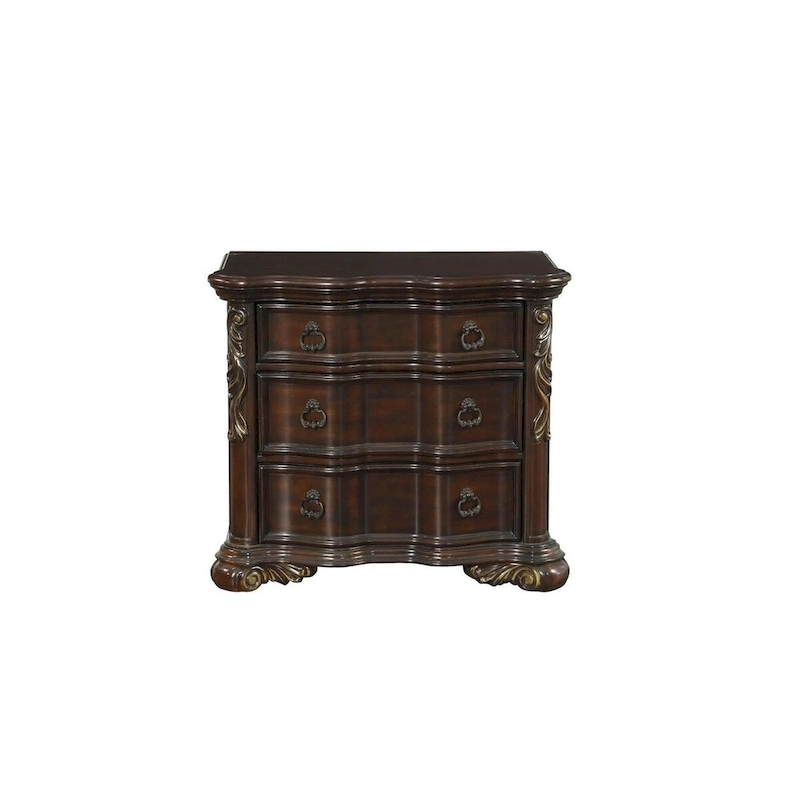 Helmer 6 Piece Highlands Cherry Traditional Panel Bedroom Set