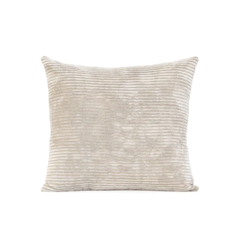 L Shaped Modern Sectional Couch Sofa with 5 Pillows and Chaise Ottoman, Cushion Covers Removable