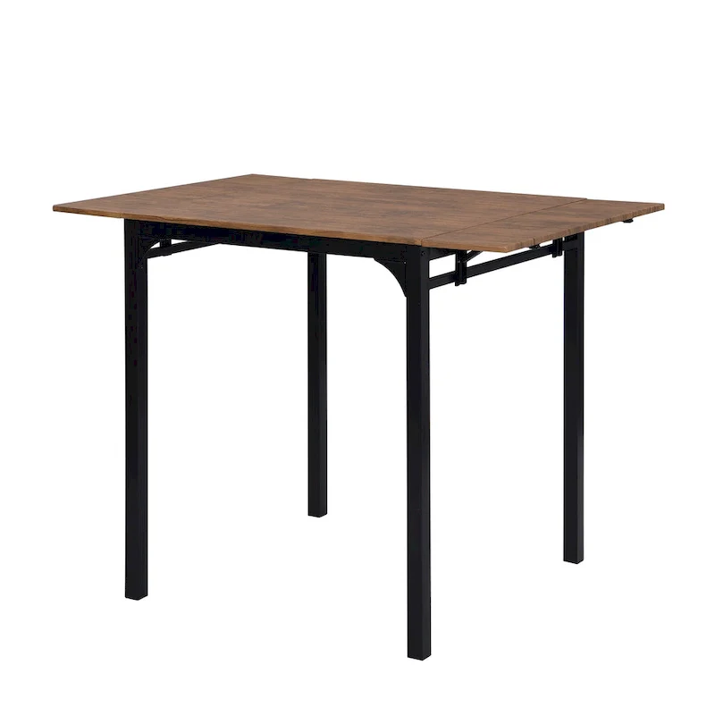 5-Piece Counter Height Dining Set with Drop Leaf Table 39.4