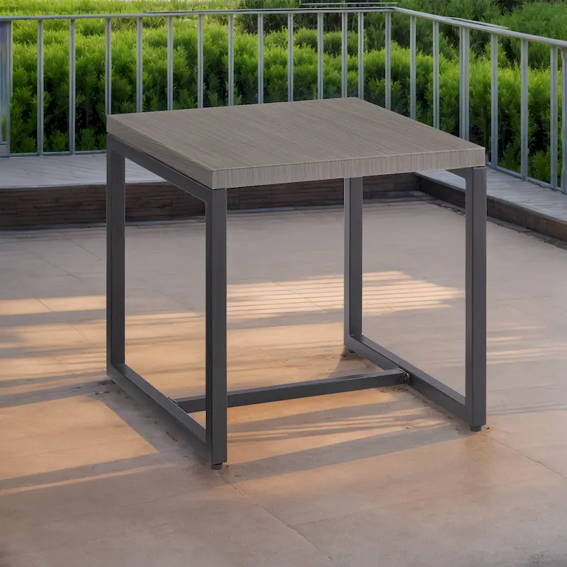 Patio Side Table Outdoor End Table