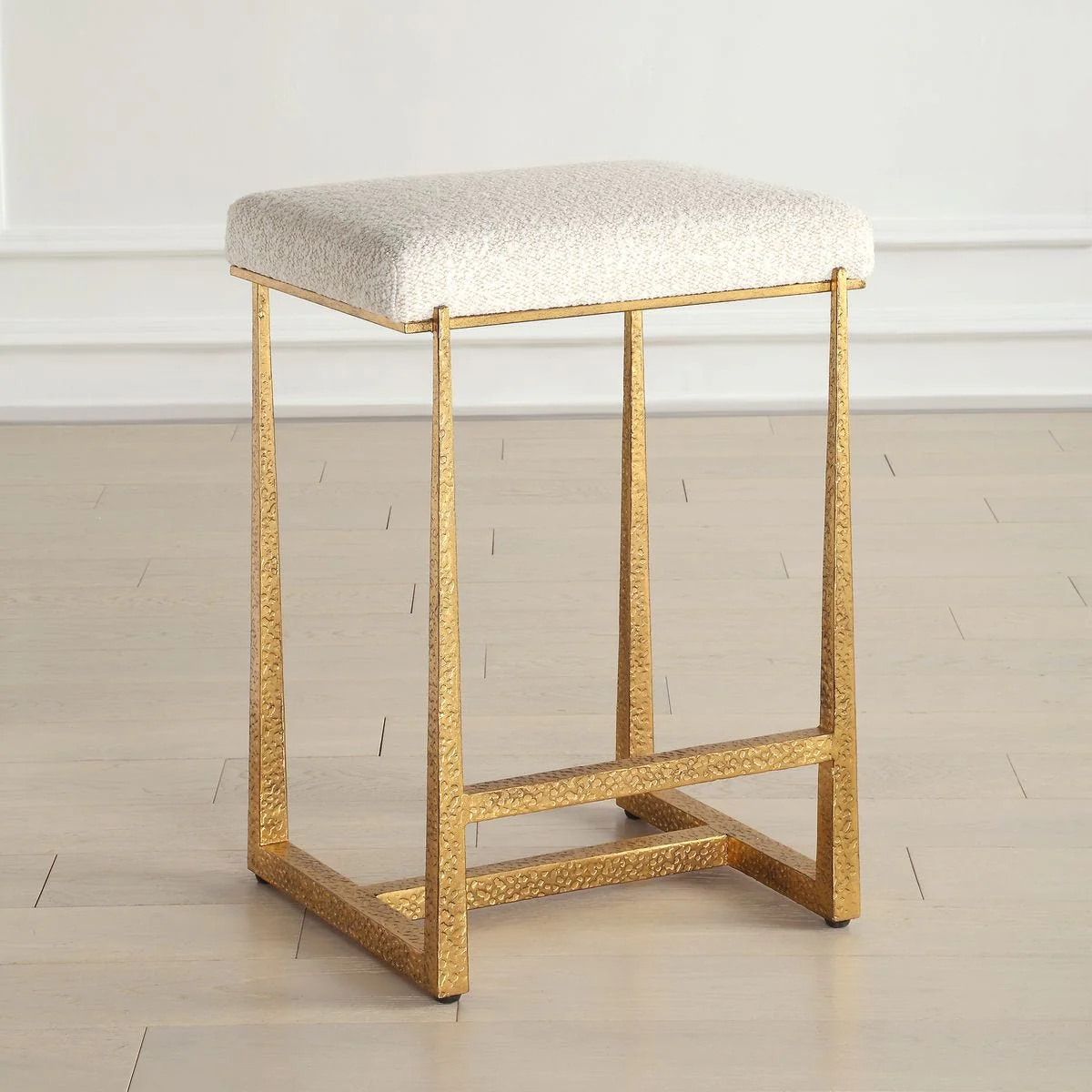 Midas Counter Stool, Gold