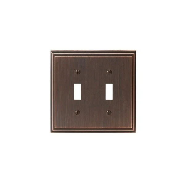 Mulholland 2 Toggle Oil-Rubbed Bronze Wall Plate