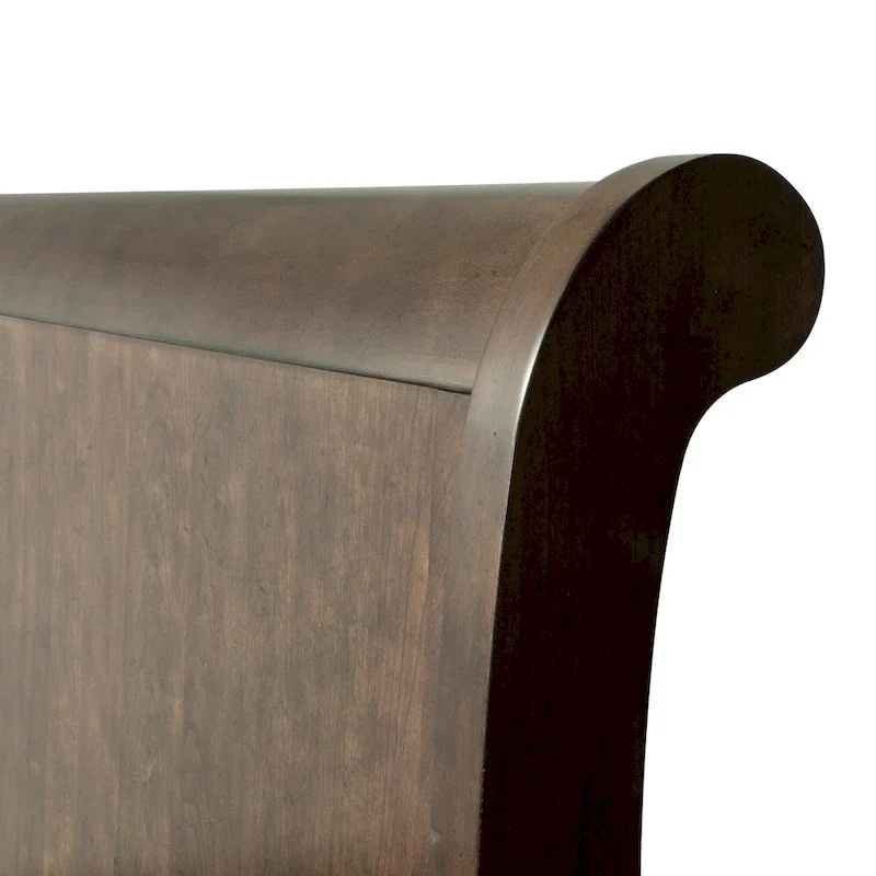 Rustic Traditions Sleigh Bed in Rustic Cherry