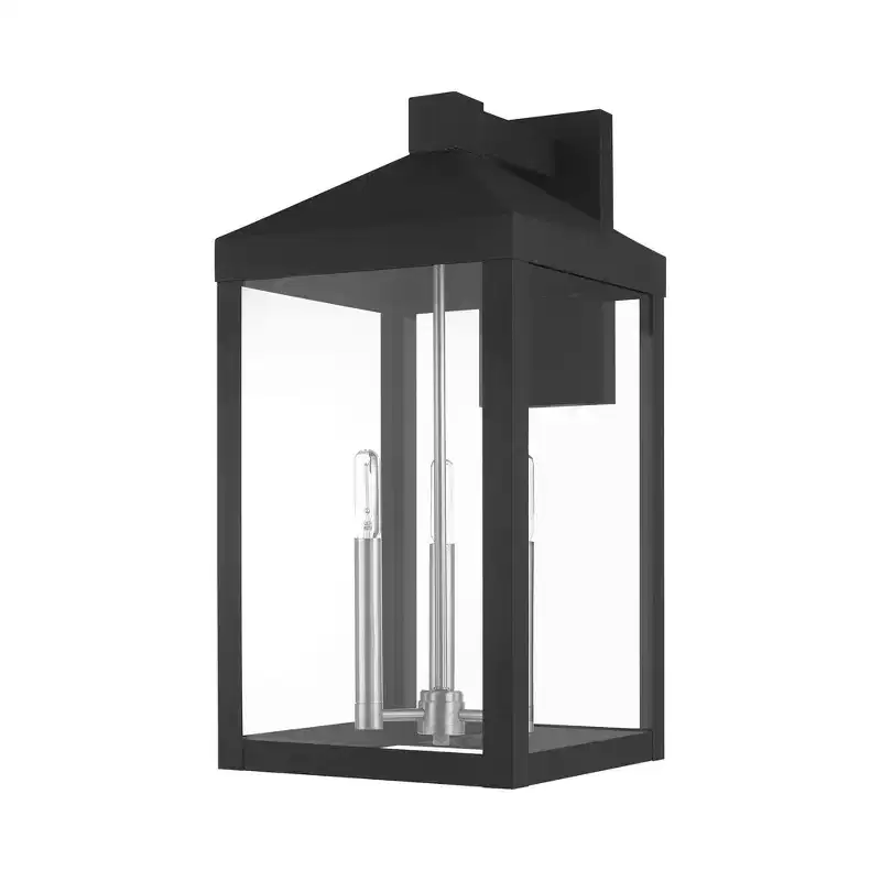 Livex Lighting Nyack 3 - Light Wall Light in Black
