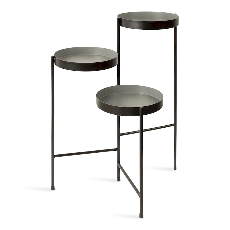 Kate and Laurel Finn Metal 3-tier Modern Plant Stand - 16x21x30