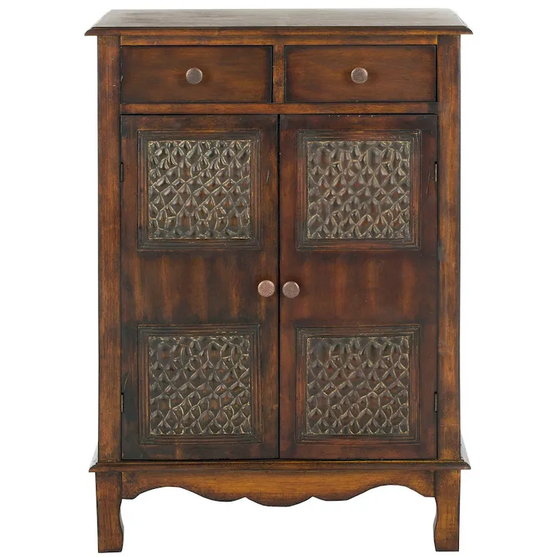 Dark Brown Vintage Storage Chest – 21