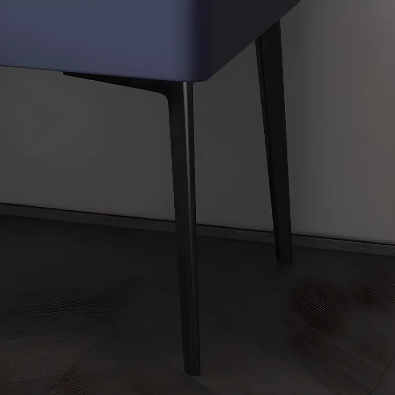 Modern Narrow Nightstand with Drawer