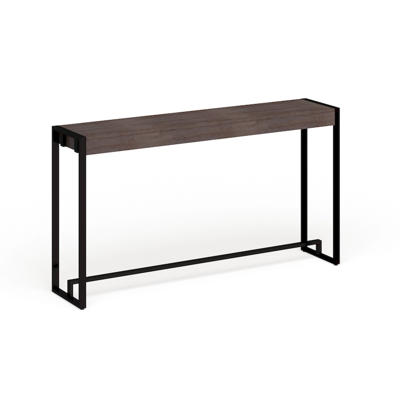 SEI Furniture Macen Modern Narrow Industrial Console Table