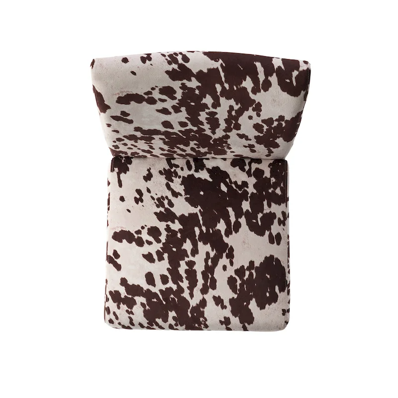 Modern fabric slipper chair