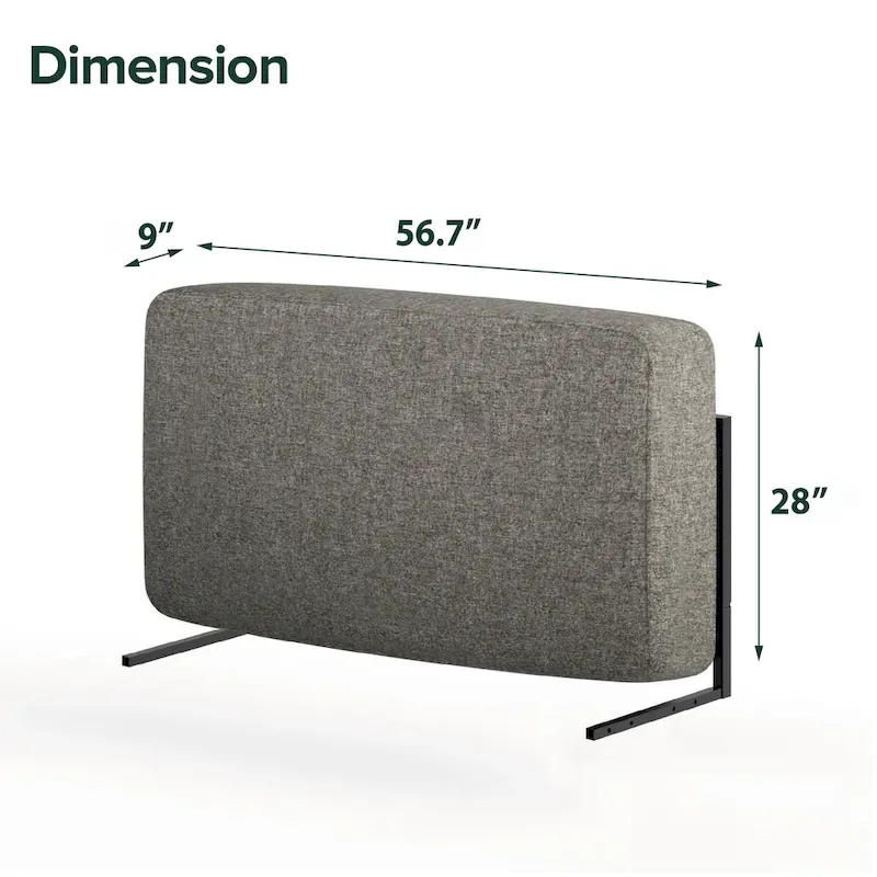 Priage by ZINUS Upholstered Cushion Headboard