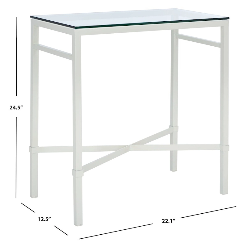 SAFAVIEH Couture Vallie Side Table - 22