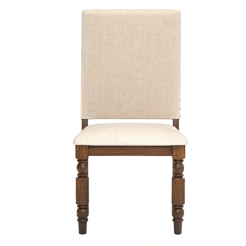 Flatiron Nailhead Upholstered Dining Chairs (Set of 2) by iNSPIRE Q Classic