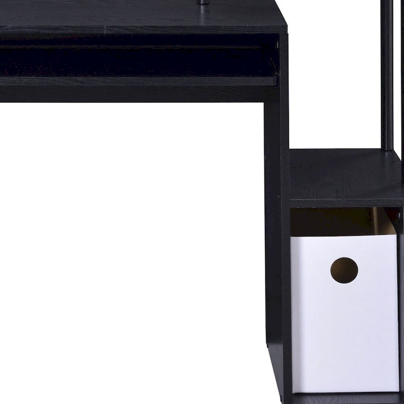 37 Black Computer Desk