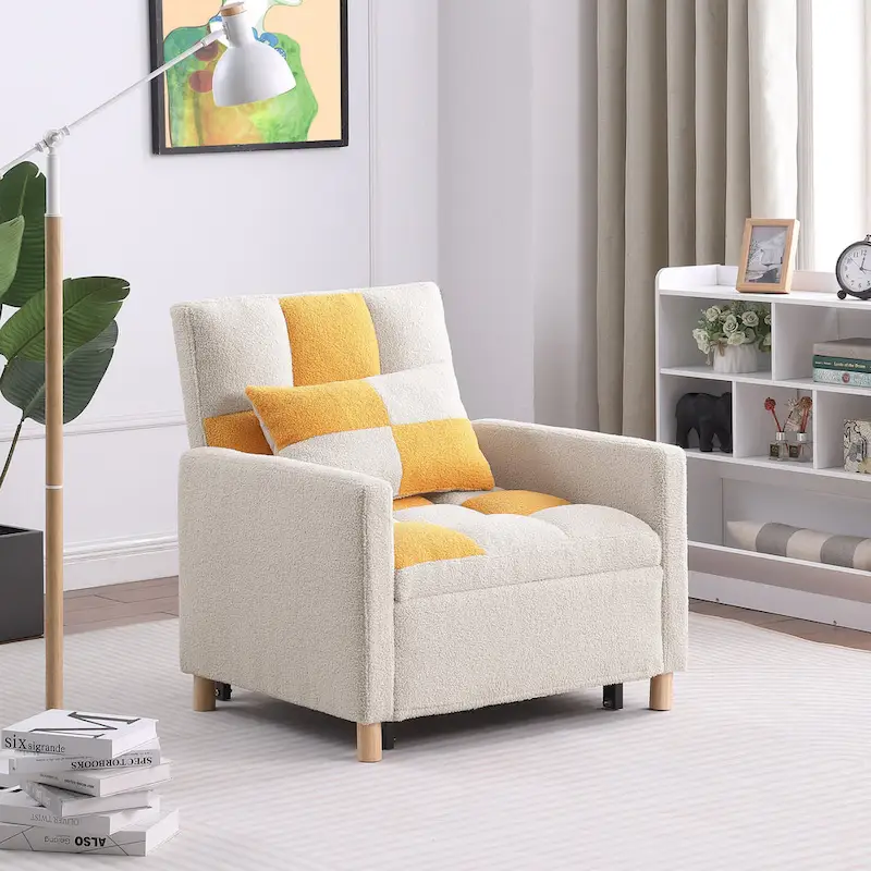 Convertible Sleeper Sofa Chair Bed