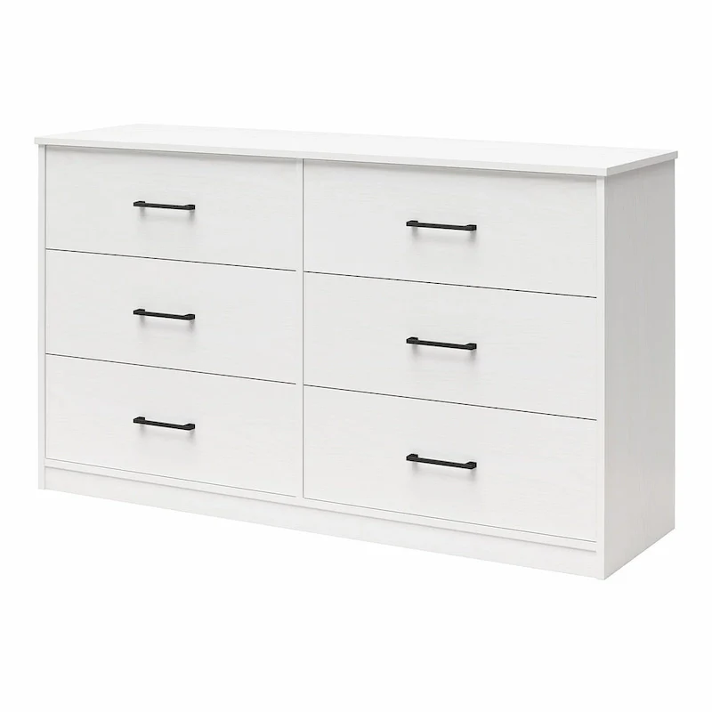 BrEZ Build Pearce Wide 6 Drawer Dresser