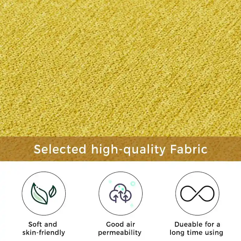 Mid-Century Modern Upholstered Chaise Lounge Sofa