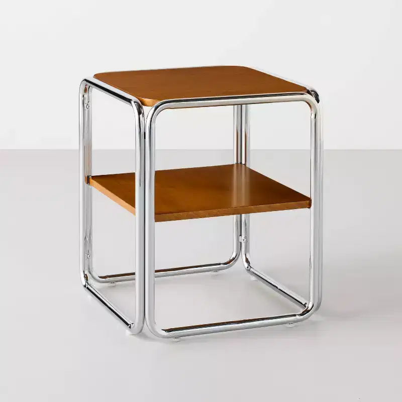 Accent Table with Chrome Frame - Hearth & Hand™ with Magnolia