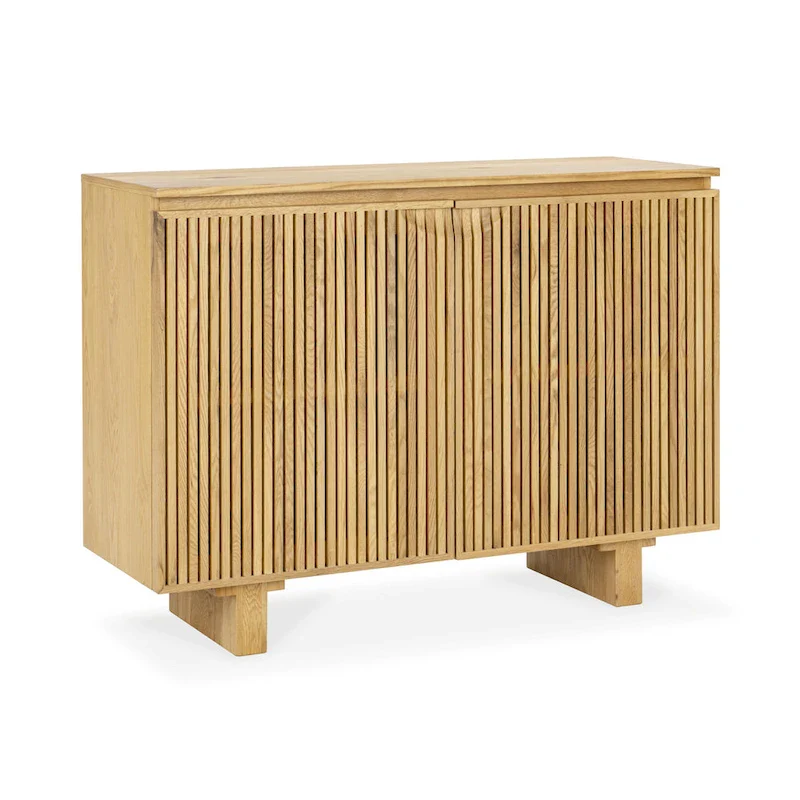 Classic Home Roya Oak Veneer Sideboard Buffet