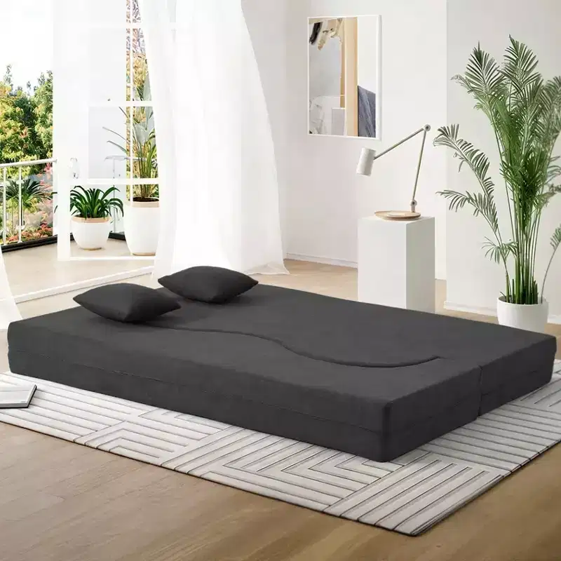 EROMMY Convertible Folding Sofa Bed with High-Density Foam for Living Room, Guest Room, and Bedroom