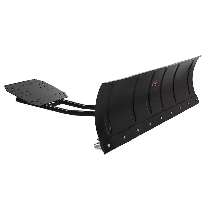 VEVOR Snow Plow Kit, 60in Universal Snow Plow Attachment, Height&Left-Right Adjustable, Quick To Detach, Steel ATV Scrape Blade,3 Mount Options,Black