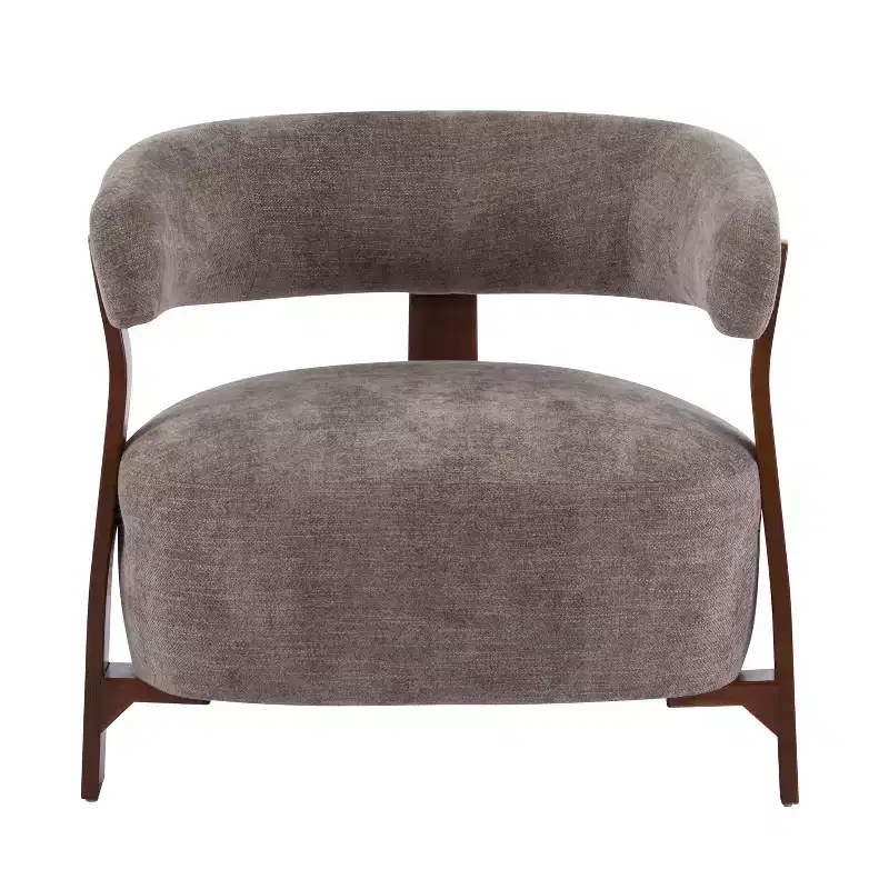 Christopher Knight Home Hepurn Bent Wood Modern Upholstered Accent Chair
