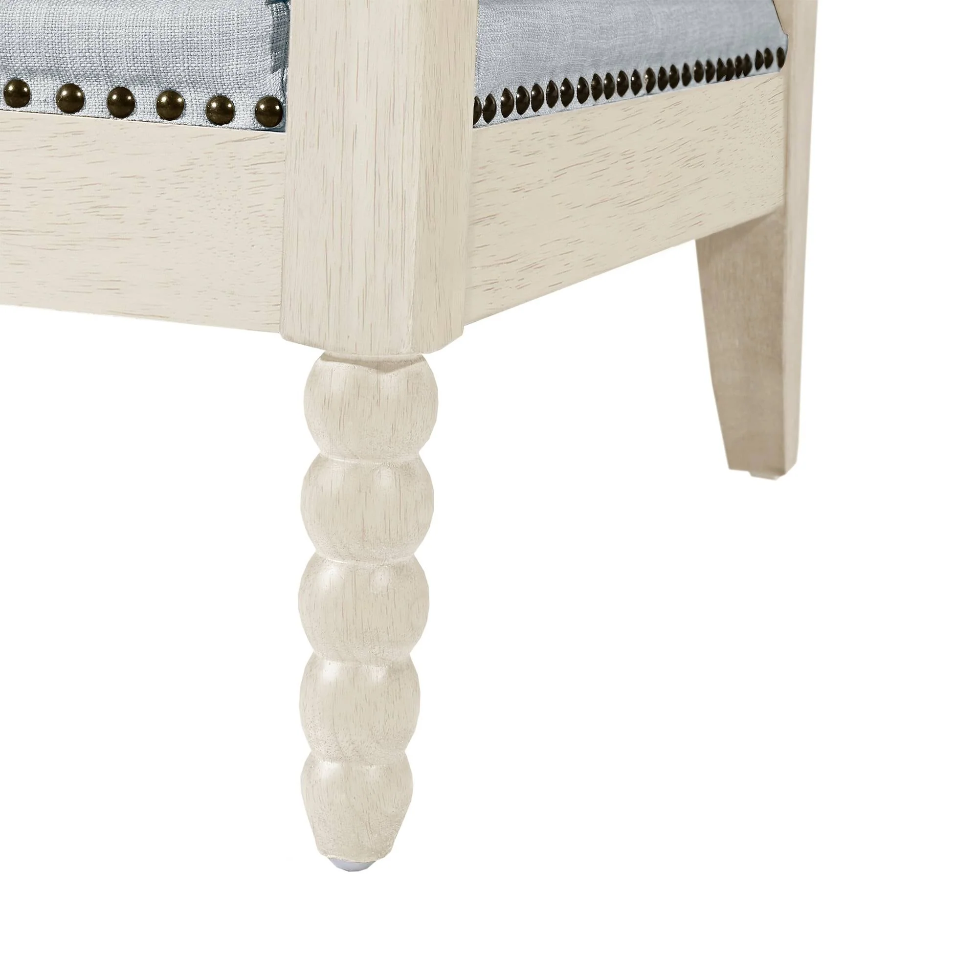 Madison Park Donohue Turned Wood Frame Armchair