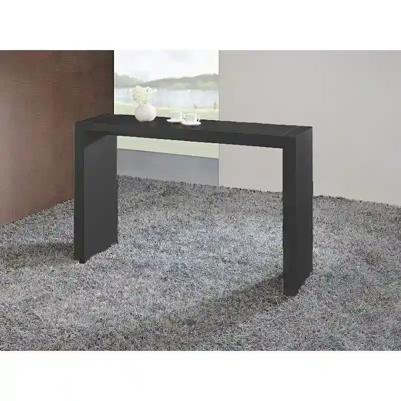 Lacquered Wooden Dining Room Bar Table