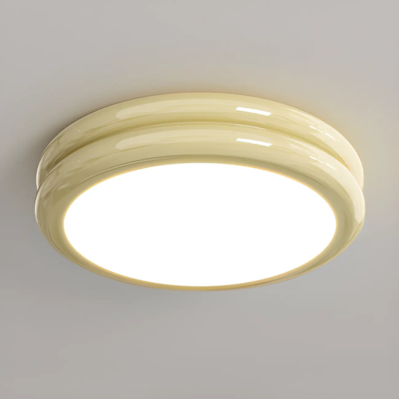 Dimmable Circular Flush LED Ceiling Light for Living Room