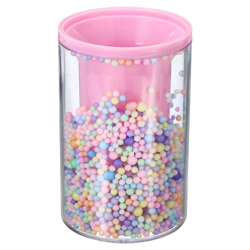 Pencil Holder Acrylic Makeup Brush Holder Cup Storage Stationery Caddy