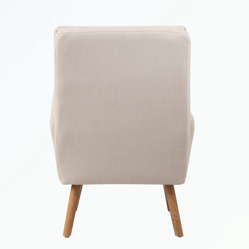 Accent Chair with Ottoman Set, with Adjustable Backrest